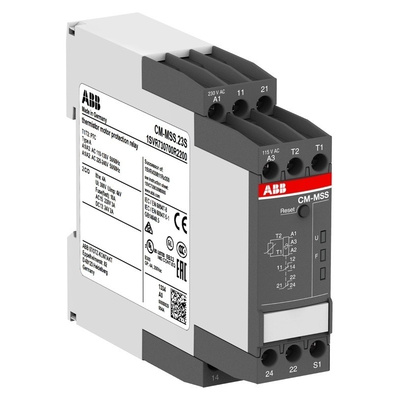 ABB Temperature Monitoring Relay With DPDT Contacts, 1 Phase