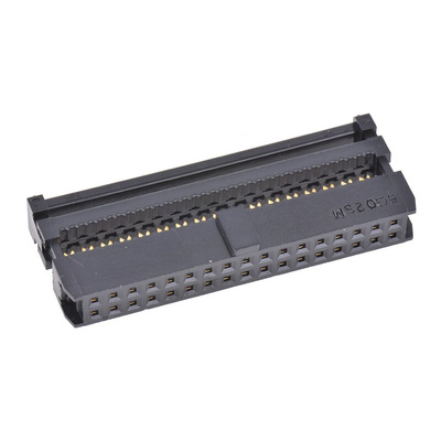 Hirose 34-Way IDC Connector Socket for Cable Mount, 2-Row