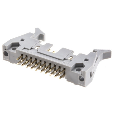 RS PRO Straight Through Hole PCB Header, 20 Contact(s), 2.54mm Pitch, Shrouded