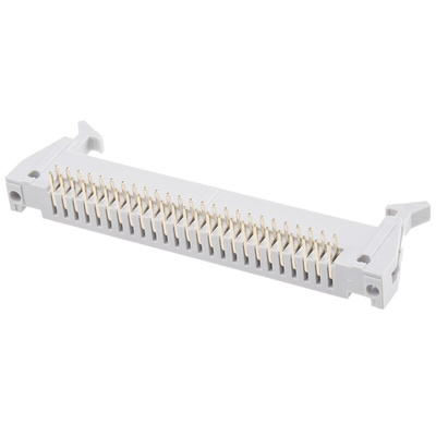 RS PRO Right Angle Through Hole PCB Header, 50 Contact(s), 2.54mm Pitch