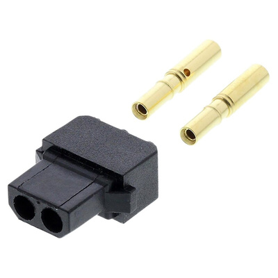 HARWIN Datamate Connector Kit Containing 2 way SIL Female Shell, Crimps