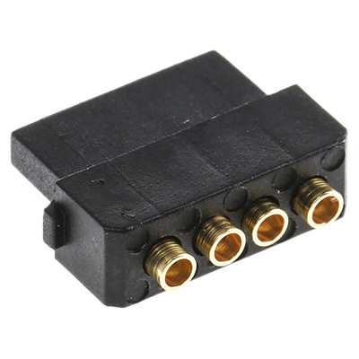 HARWIN Datamate Connector Kit Containing 4 way SIL Female Shell, Crimps