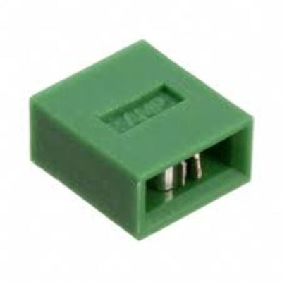 TE Connectivity, AMPMODU Shunt Green AMPMODU MOD I 1 Way 3.96mm Pitch