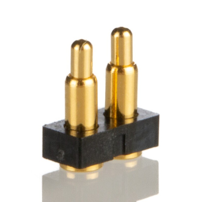 RS PRO Straight Through Hole PCB Connector, 2 Contact(s), 2.54mm Pitch, 1 Row(s), Unshrouded