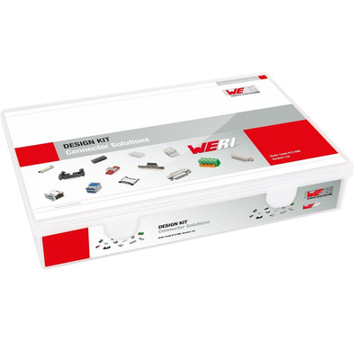 Wurth Elektronik Connector Kit Containing Box Headers, Flat Cables, Flat Flexible Cable, IDC Flat Cable Connectors,