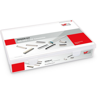 Wurth Elektronik Connector Kit Containing Flat Flexible Cables, ZIF Connectors