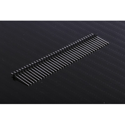 RS PRO Straight Through Hole Pin Header, 36 Contact(s), 2.54mm Pitch, 1 Row(s), Unshrouded