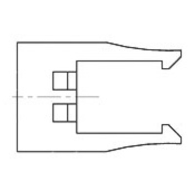 TE Connectivity Retention Plug for use with AMPMODU Mod IV Series