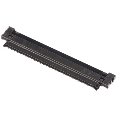 JAE, FI-X 1mm Pitch 30 Way 1 Row Straight Cable Mount LVDS Connector, FCP Plug, Push In Termination