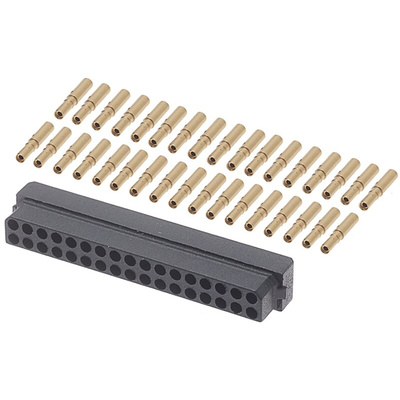 HARWIN Datamate Connector Kit Containing 17+17 DIL Female Socket