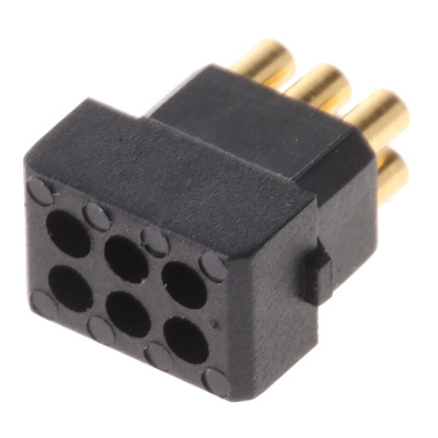 HARWIN Datamate Connector Kit Containing 3+3 DIL Female Socket