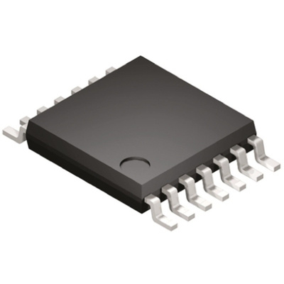 ON Semiconductor MM74HC125MTCX Quad-Channel Buffer & Line Driver, 3-State, 14-Pin TSSOP