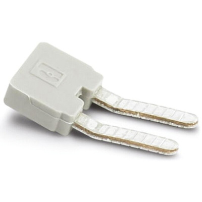 Phoenix Contact Insertion Bridge for use with 2 Way Connectors with 5/5.08 mm Pitch