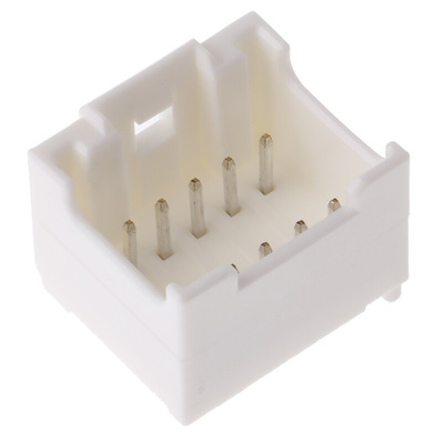 Molex MicroClasp Series Straight Surface Mount PCB Header, 10 Contact(s), 2.0mm Pitch, 2 Row(s), Shrouded