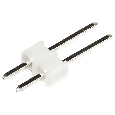 Molex KK 254 Series Straight Through Hole Pin Header, 2 Contact(s), 2.54mm Pitch, 1 Row(s), Unshrouded