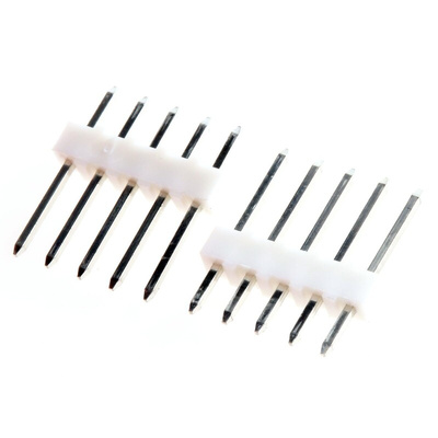 Molex KK 254 Series Straight Through Hole Pin Header, 5 Contact(s), 2.54mm Pitch, 1 Row(s), Unshrouded