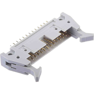 RS PRO Straight Through Hole PCB Header, 26 Contact(s), 2.54mm Pitch