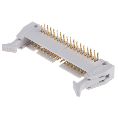 RS PRO Right Angle Through Hole PCB Header, 34 Contact(s), 2.54mm Pitch