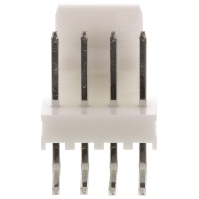 Molex KK 254 Series Right Angle Through Hole Pin Header, 4 Contact(s), 2.54mm Pitch, 1 Row(s), Unshrouded