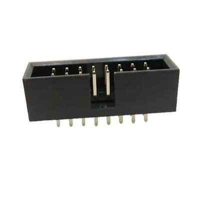 RS PRO Vertical PCB Header, 16 Contact(s), 2.54mm Pitch, 2 Row(s), Shrouded