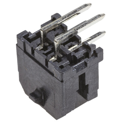 Molex Micro-Fit 3.0 Series Right Angle Through Hole PCB Header, 4 Contact(s), 3.0mm Pitch, 2 Row(s), Shrouded