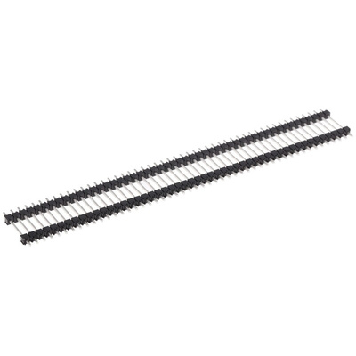 Samtec DW Series Straight Through Hole Pin Header, 50 Contact(s), 2.54mm Pitch, 1 Row(s), Unshrouded