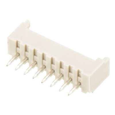 Molex 53047 Series Straight PCB Mount PCB Header, 8 Contact(s), 1.25mm Pitch, 1 Row(s), Shrouded