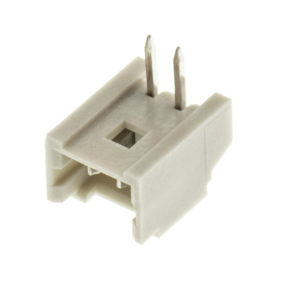 Molex PicoBlade Series Right Angle Through Hole PCB Header, 2 Contact(s), 1.25mm Pitch, 1 Row(s), Shrouded