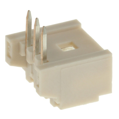 Molex PicoBlade Series Right Angle Through Hole PCB Header, 3 Contact(s), 1.25mm Pitch, 1 Row(s), Shrouded