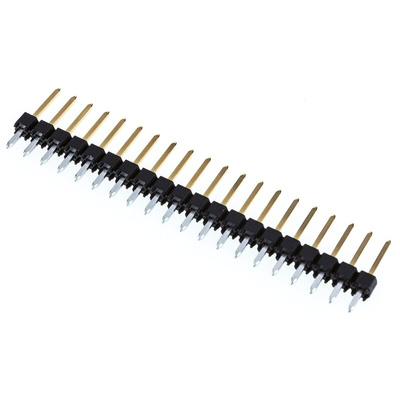 Molex C-Grid III Series Straight Through Hole Pin Header, 20 Contact(s), 2.54mm Pitch, 1 Row(s), Unshrouded