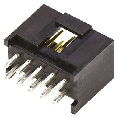 Molex C-Grid III Series Straight Through Hole PCB Header, 10 Contact(s), 2.54mm Pitch, 2 Row(s), Shrouded