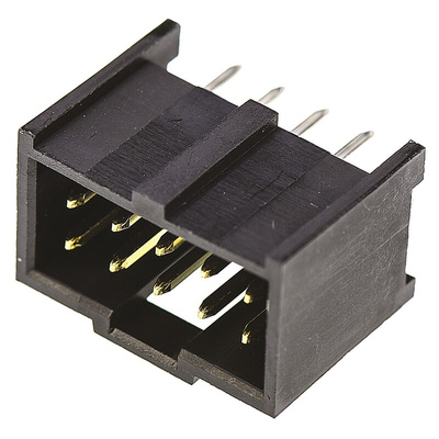 Molex C-Grid III Series Straight Through Hole PCB Header, 10 Contact(s), 2.54mm Pitch, 2 Row(s), Shrouded