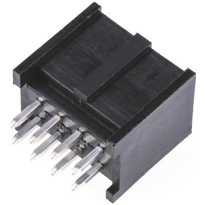 Molex C-Grid III Series Straight Through Hole PCB Header, 8 Contact(s), 2.54mm Pitch, 2 Row(s), Shrouded