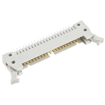 HARTING SEK 18 Series Straight Through Hole PCB Header, 40 Contact(s), 2.54mm Pitch, 2 Row(s), Shrouded