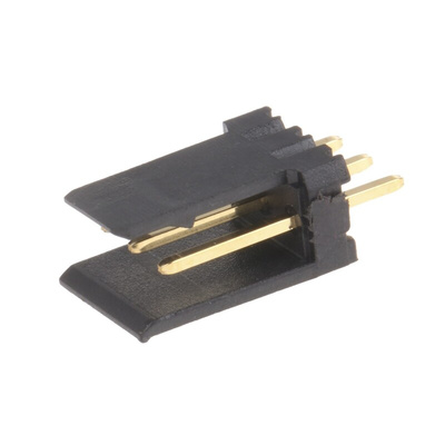 Stelvio Kontek 475 Series Straight Through Hole PCB Header, 3 Contact(s), 2.54mm Pitch, 1 Row(s), Shrouded