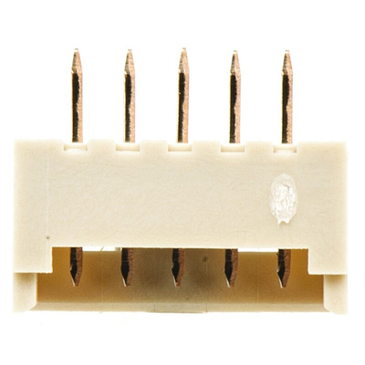Molex PicoBlade Series Straight Through Hole PCB Header, 5 Contact(s), 1.25mm Pitch, 1 Row(s), Shrouded