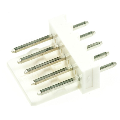 Molex KK 254 Series Straight Through Hole Pin Header, 5 Contact(s), 2.54mm Pitch, 1 Row(s), Unshrouded