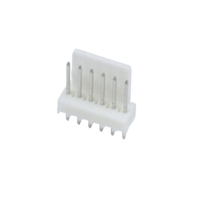 Molex 6410 Series Straight Through Hole Pin Header, 6 Contact(s), 2.54mm Pitch, 1 Row(s), Unshrouded