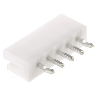 JST EH Series Straight Through Hole PCB Header, 5 Contact(s), 2.5mm Pitch, 1 Row(s), Shrouded