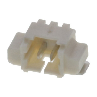 Molex PicoBlade Series Right Angle Surface Mount PCB Header, 2 Contact(s), 1.25mm Pitch, 1 Row(s), Shrouded