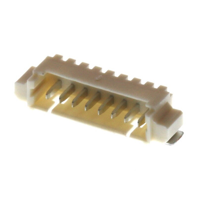Molex PicoBlade Series Right Angle Surface Mount PCB Header, 8 Contact(s), 1.25mm Pitch, 1 Row(s), Shrouded