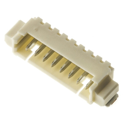 Molex PicoBlade Series Right Angle Surface Mount PCB Header, 8 Contact(s), 1.25mm Pitch, 1 Row(s), Shrouded