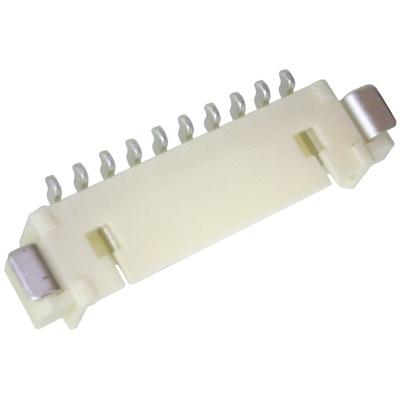 Molex PicoBlade Series Right Angle Surface Mount PCB Header, 10 Contact(s), 1.25mm Pitch, 1 Row(s), Shrouded