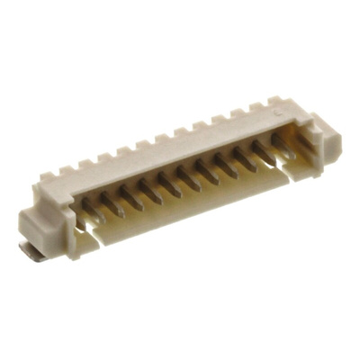 Molex PicoBlade Series Right Angle Surface Mount PCB Header, 12 Contact(s), 1.25mm Pitch, 1 Row(s), Shrouded