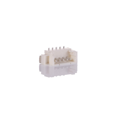 Molex PicoBlade Series Straight Surface Mount PCB Header, 5 Contact(s), 1.25mm Pitch, 1 Row(s), Shrouded