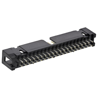 3M 2500 Series Straight Through Hole PCB Header, 40 Contact(s), 2.54mm Pitch, 2 Row(s), Shrouded