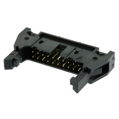 3M 3000 Series Straight Through Hole PCB Header, 20 Contact(s), 2.54mm Pitch, 2 Row(s), Shrouded