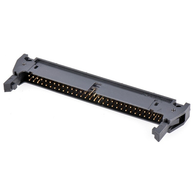 3M 3000 Series Straight Through Hole PCB Header, 60 Contact(s), 2.54mm Pitch, 2 Row(s), Shrouded