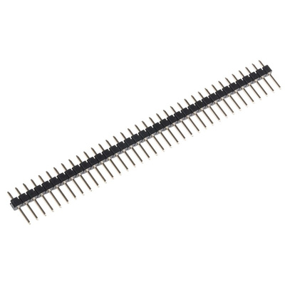 HARWIN M20 Series Straight Through Hole Pin Header, 36 Contact(s), 2.54mm Pitch, 1 Row(s), Unshrouded