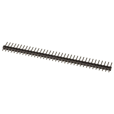 HARWIN M20, 2.54mm Pitch, 36 Way, 1 Row, Straight Pin Header, Through Hole